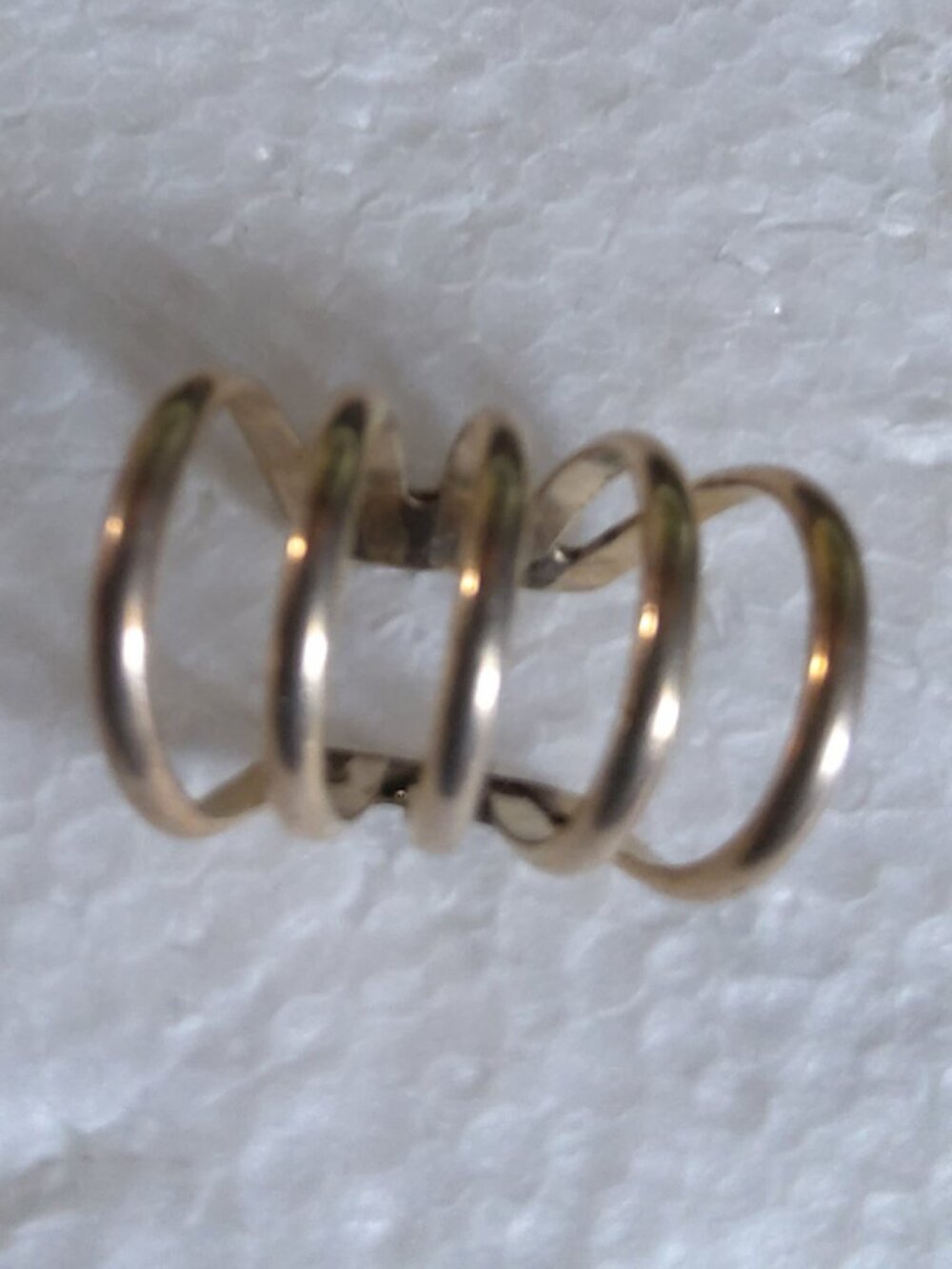 Southwest Sterling Silver Ear Cuff Earrings